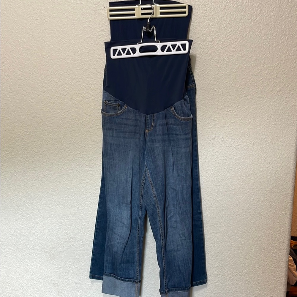Indigo Blues Maternity Jeans. Very Good Condition. Lot of 2 Pair. Size XS.
